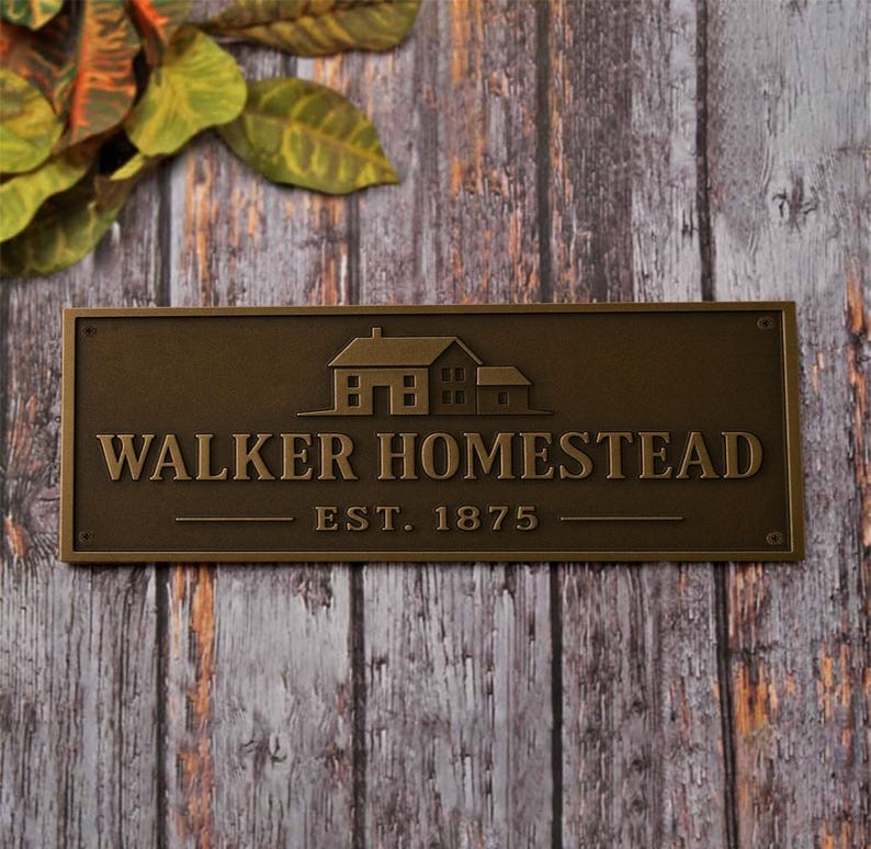Customized classic Brass Signs – Nautical signs and plaques – Heavy duty 3D