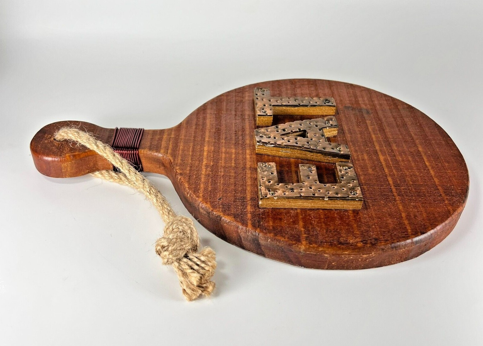 Eat Cutting Board Kitchen Wall Decor Wooden Decorative Farmhouse Rustic