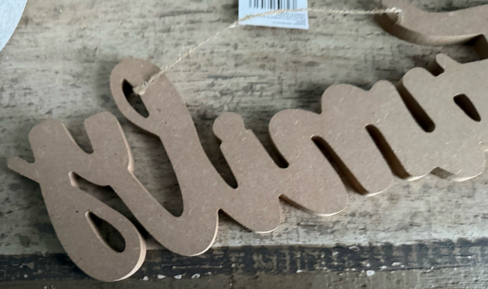 Family 15×5 Laser Cut Wood Thick Paintable Or Stained Make It Your Own New Hang!