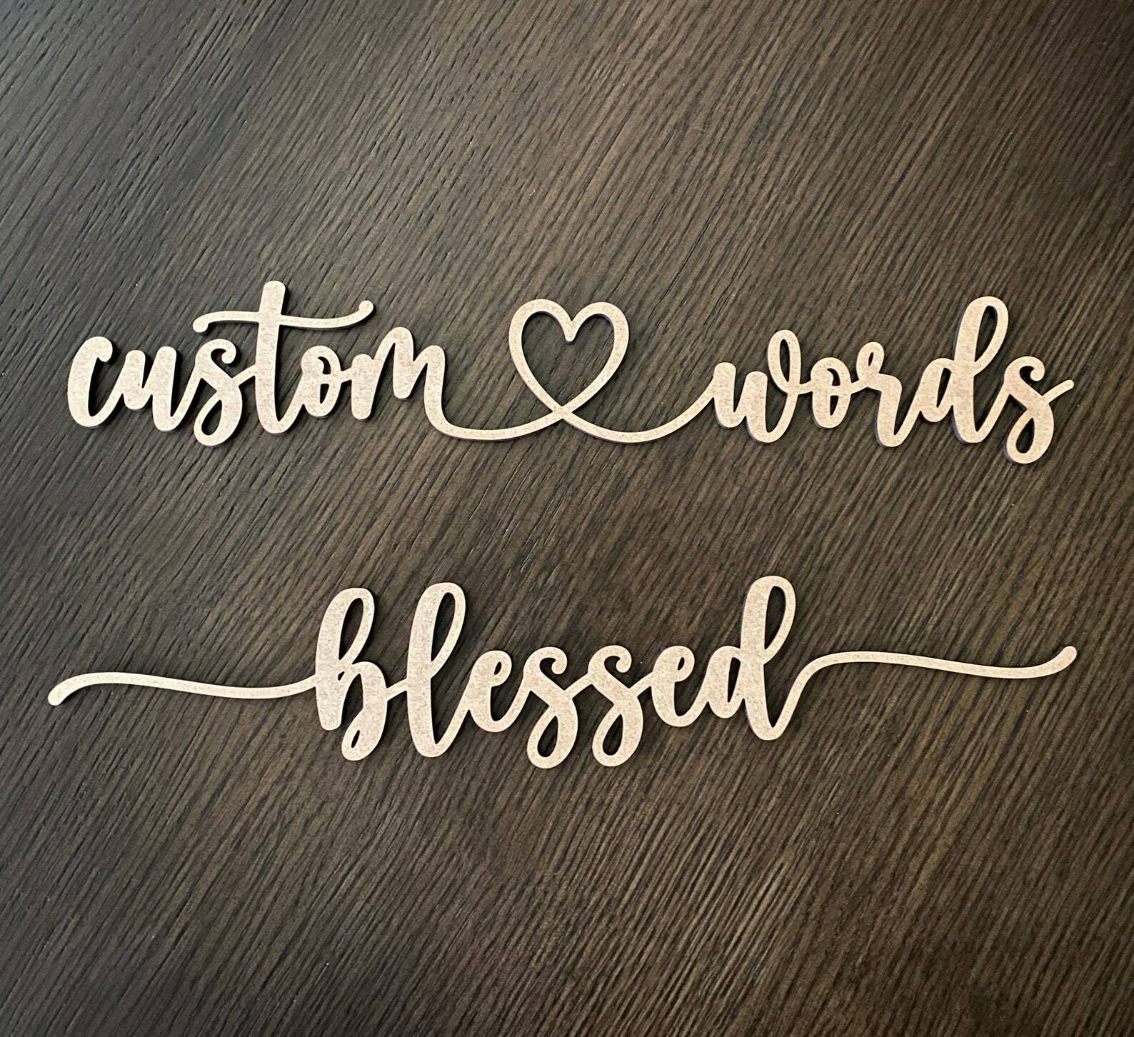 Custom Wood Names Sign Letters for Nursery Sign Crib Sign Nursery Decor Letters