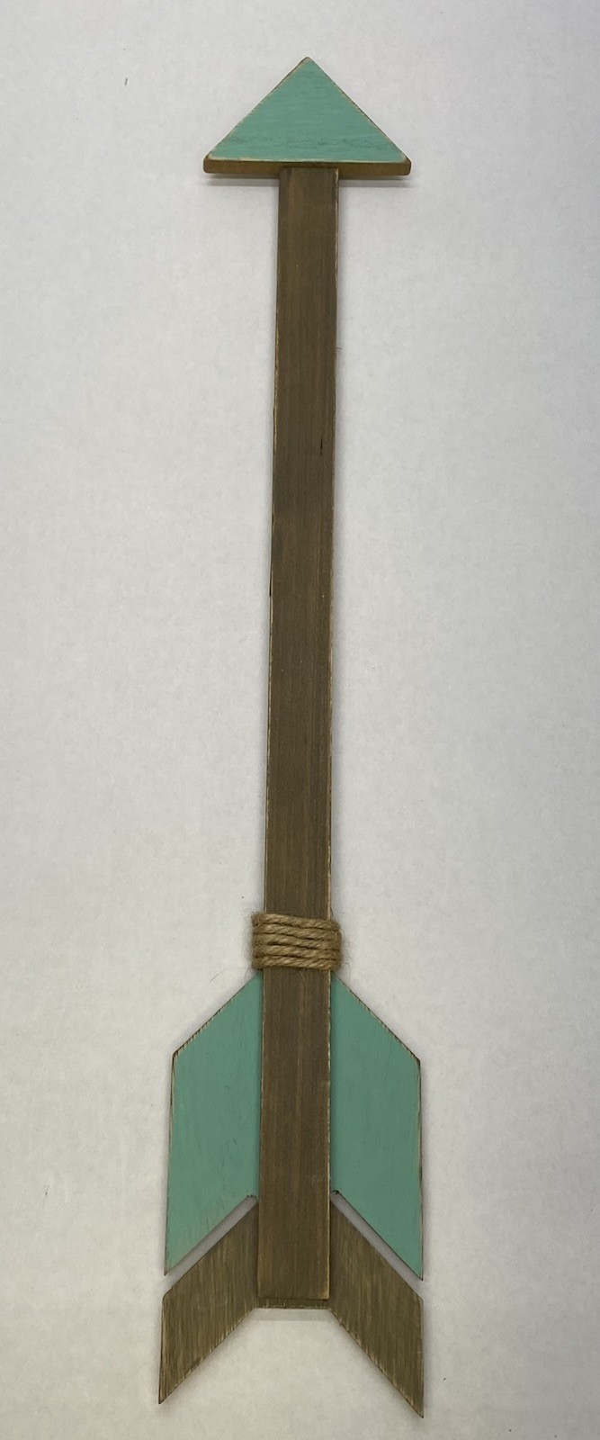 Hobby Lobby Teal and Coral Rustic Wood Arrows Home Wall Decor Southwest Boho