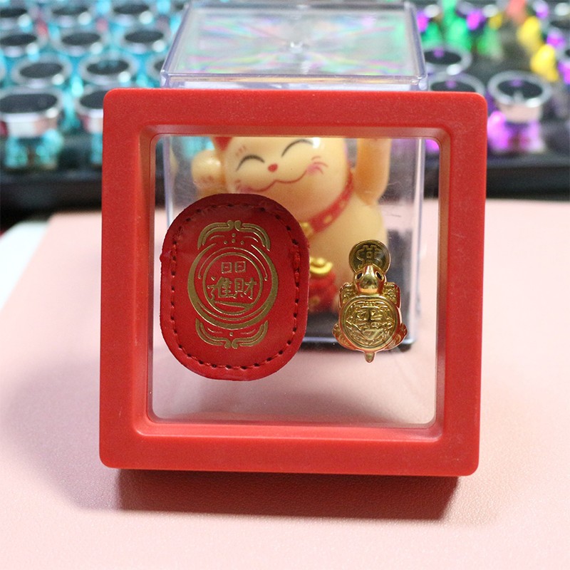 Fengshui Lucky Turtle Wallet Charm Money-biting TurtleOrnaments Decor Longevity