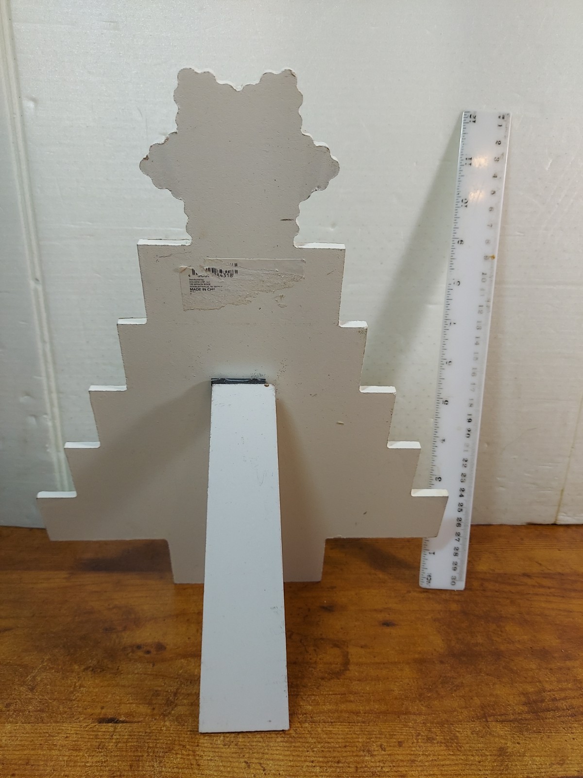 Noel Believe Peace Christmas Faith Gold Christmas Standing Plaque 12″ x 9.5″