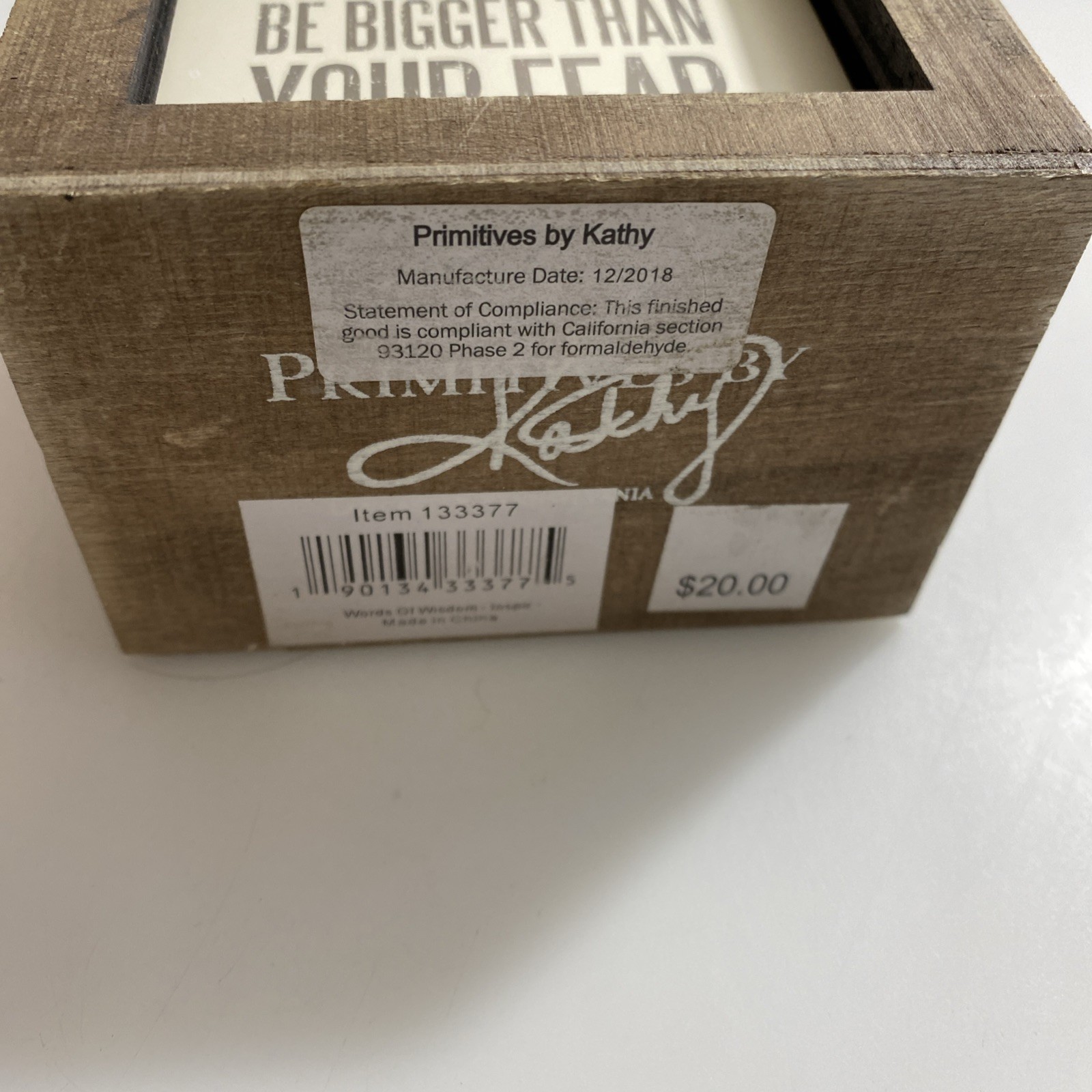 Words of Wisdom 80 Changeable Sayings Wooden Box 📦 za4