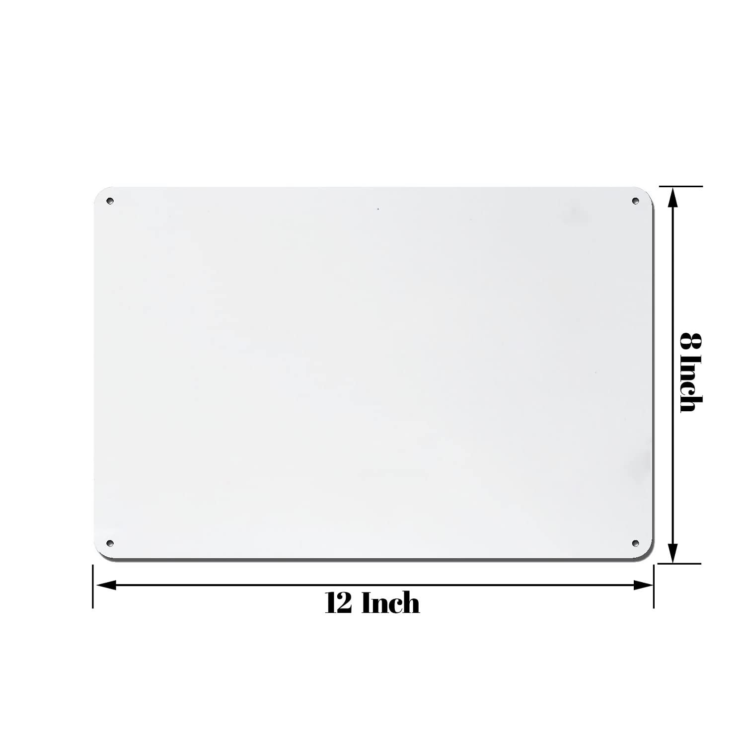 Warning Tin Signs,Warning Beach Closed Due to Sighting 12″L x 8″W, JIG14
