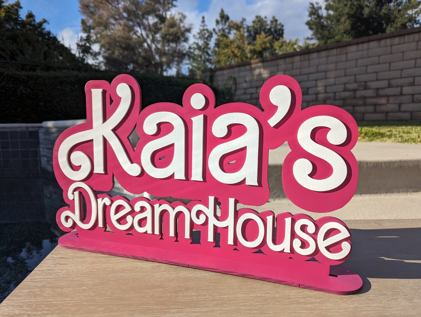 Custom Wooden Name Sign – Home Decor & Kids Wall Hanging | Personalized