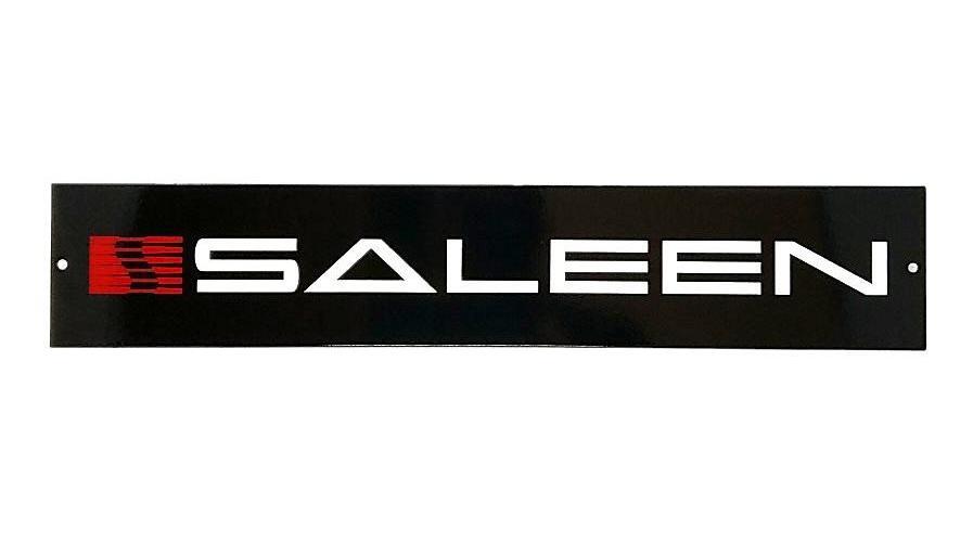 SALEEN Logo Horizontal Steel Sign
