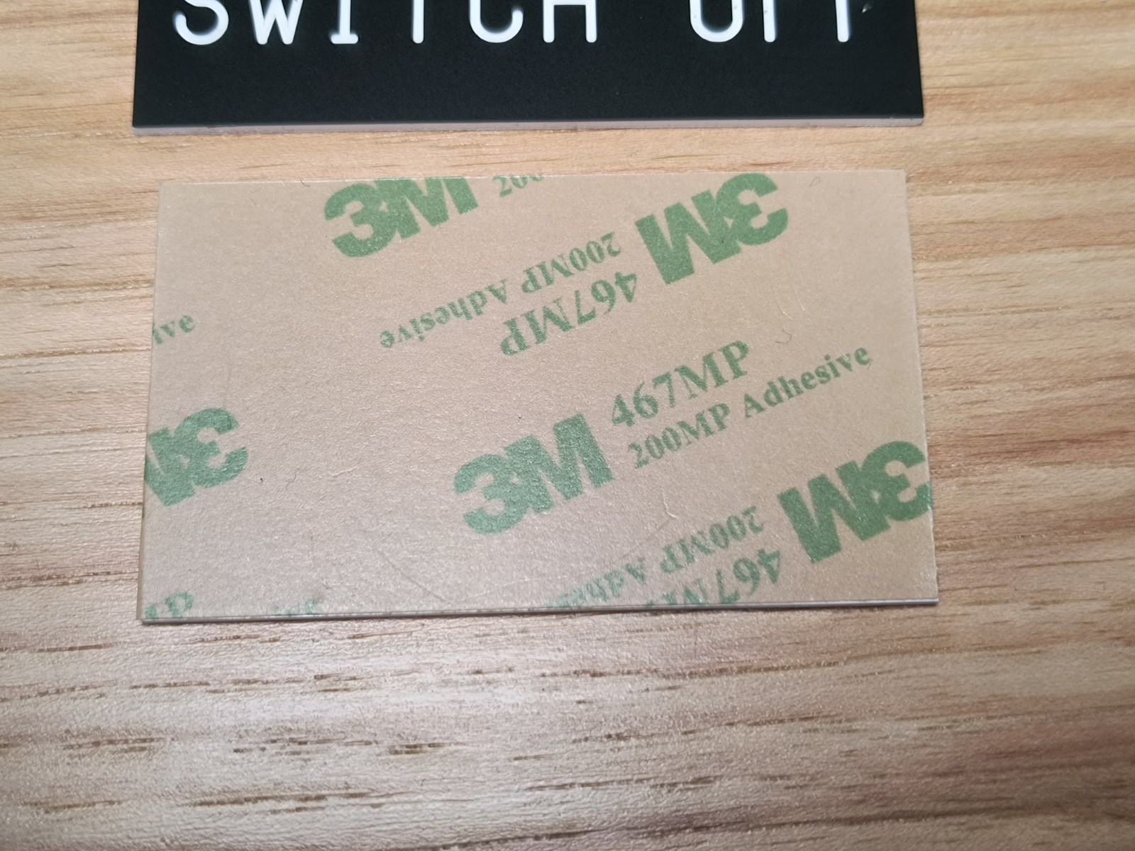 Custom Engraved Industrial Nameplate / Machinery Plumbing HVAC Electrical