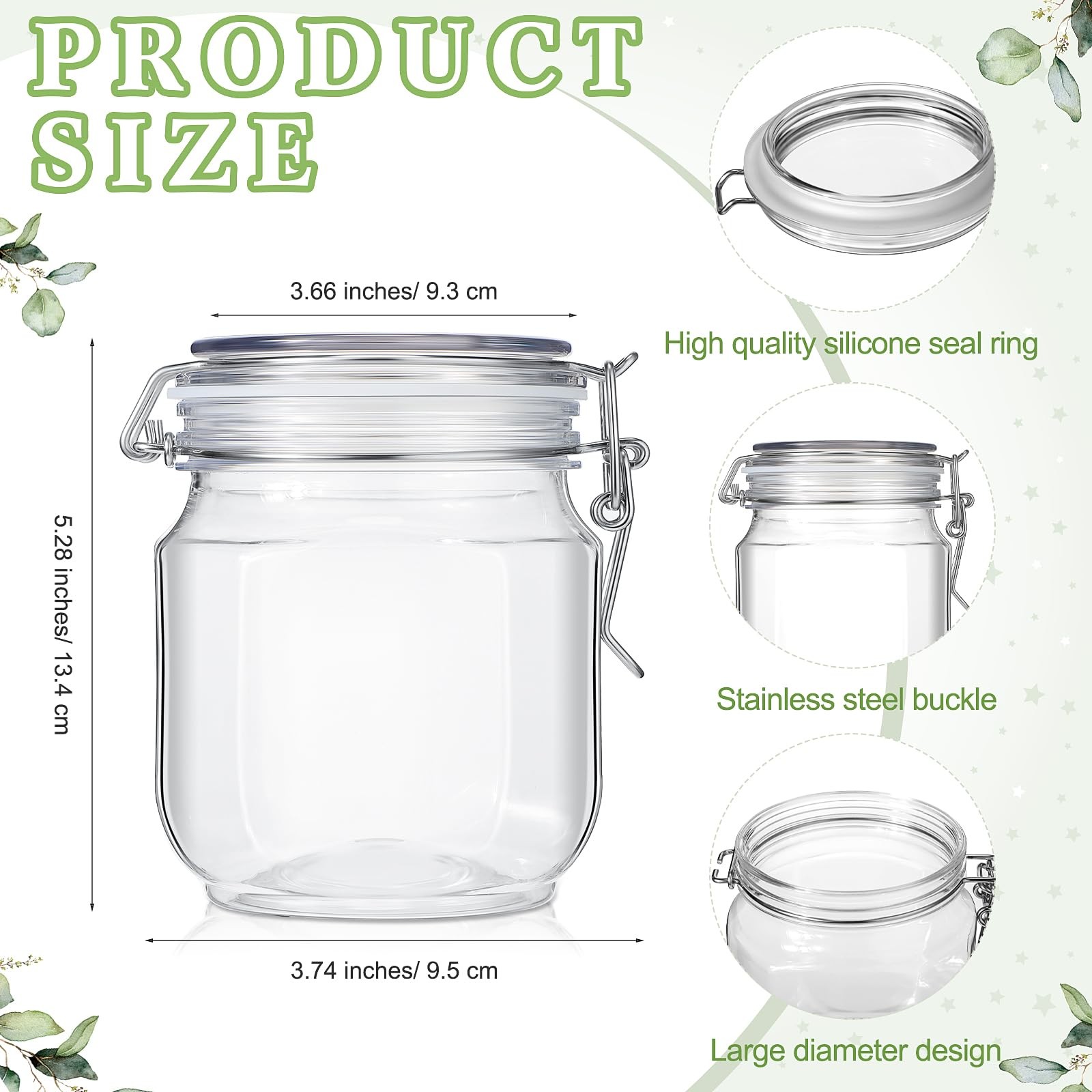 114 Pieces Greenery Bridal Shower Decoration Include Advice and Wishes for th…