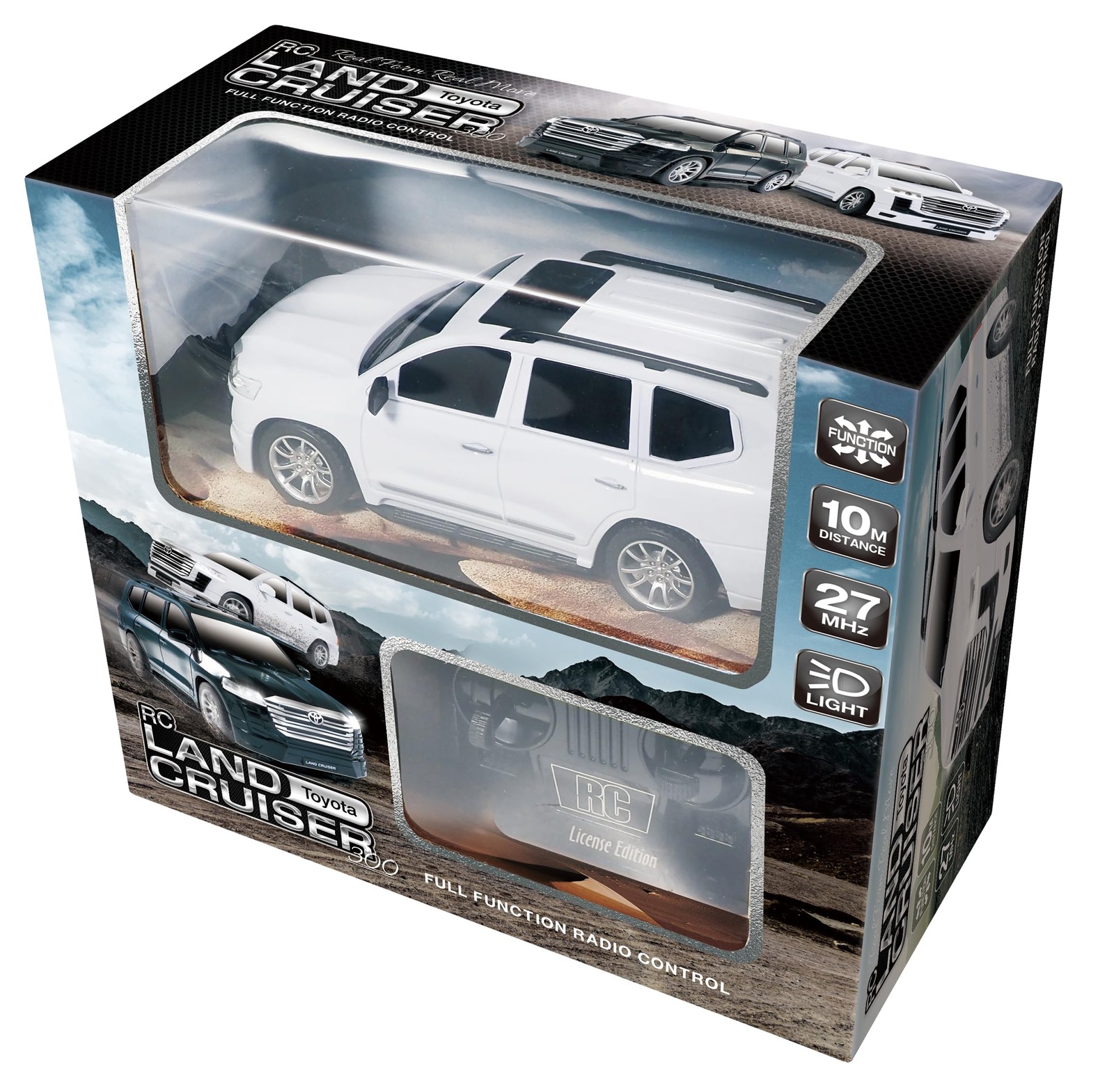 FULTAC Toyota Land Cruiser 300 Radio Control Approx. W7 x H17 x D16.5cm white 40