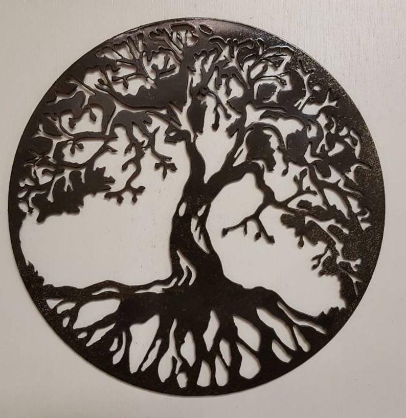 Tree of life metal sign Tree of life wall decor Tree of life Wall art