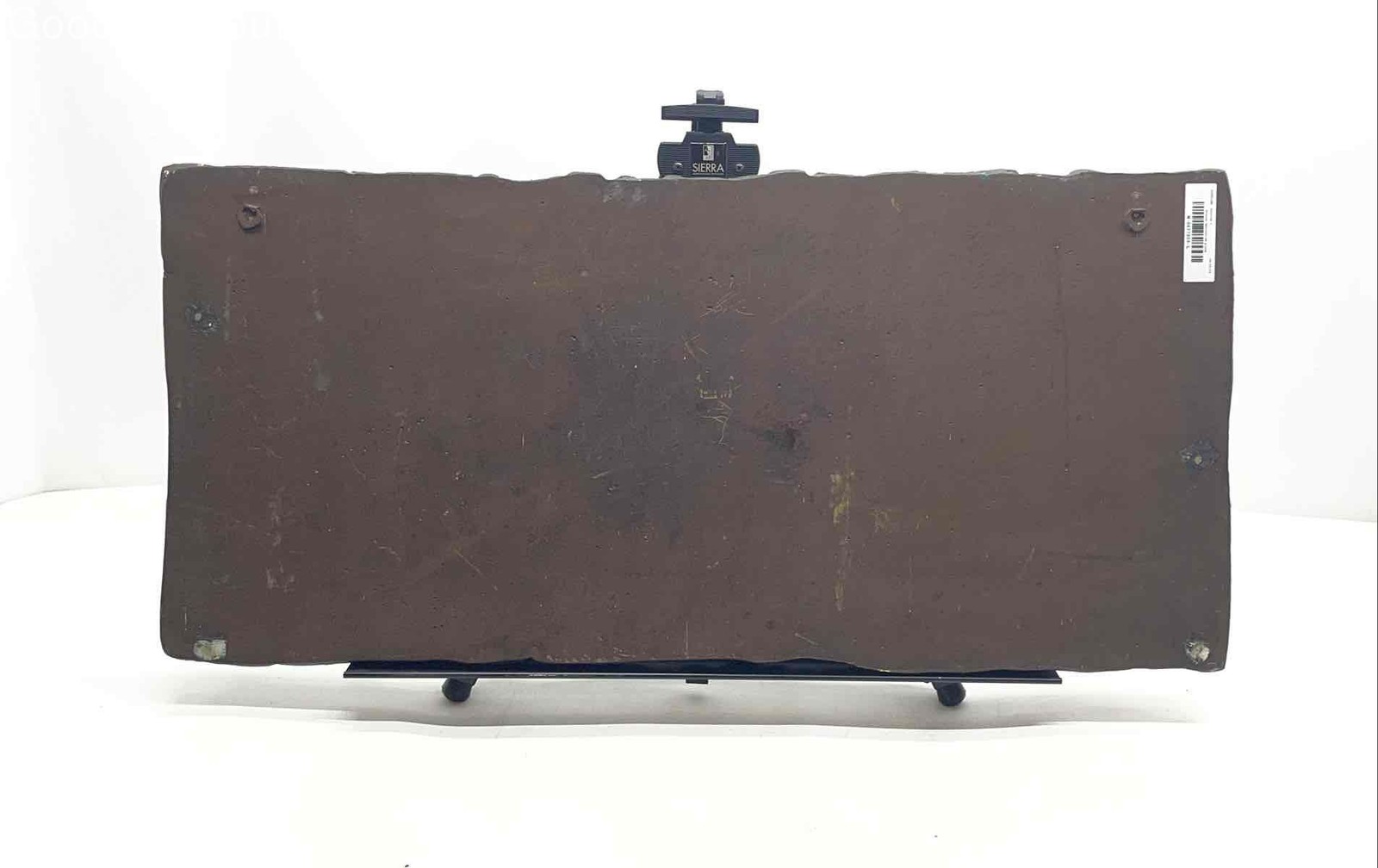 Bronze Tavern Scene In High Relief Art Decorative Rectangular Wall Plaque