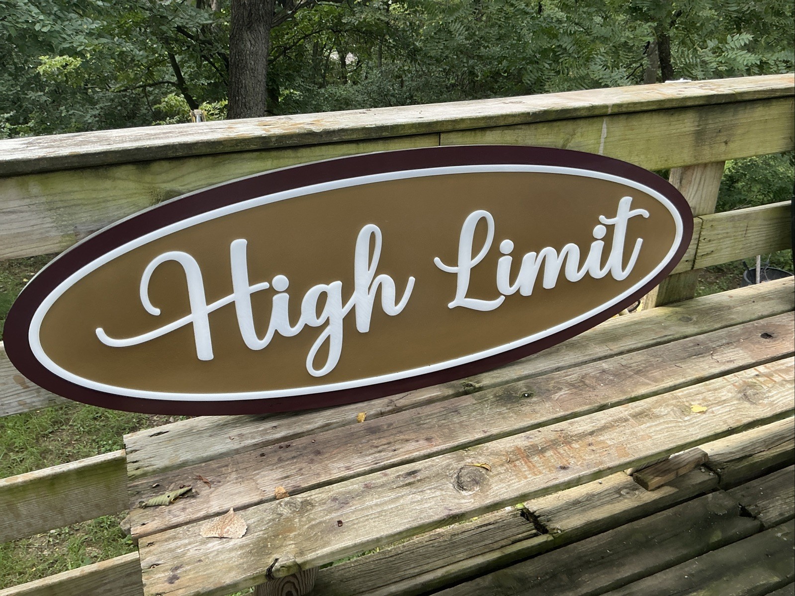 High Limit Original Kansas City Casino Wall Sign