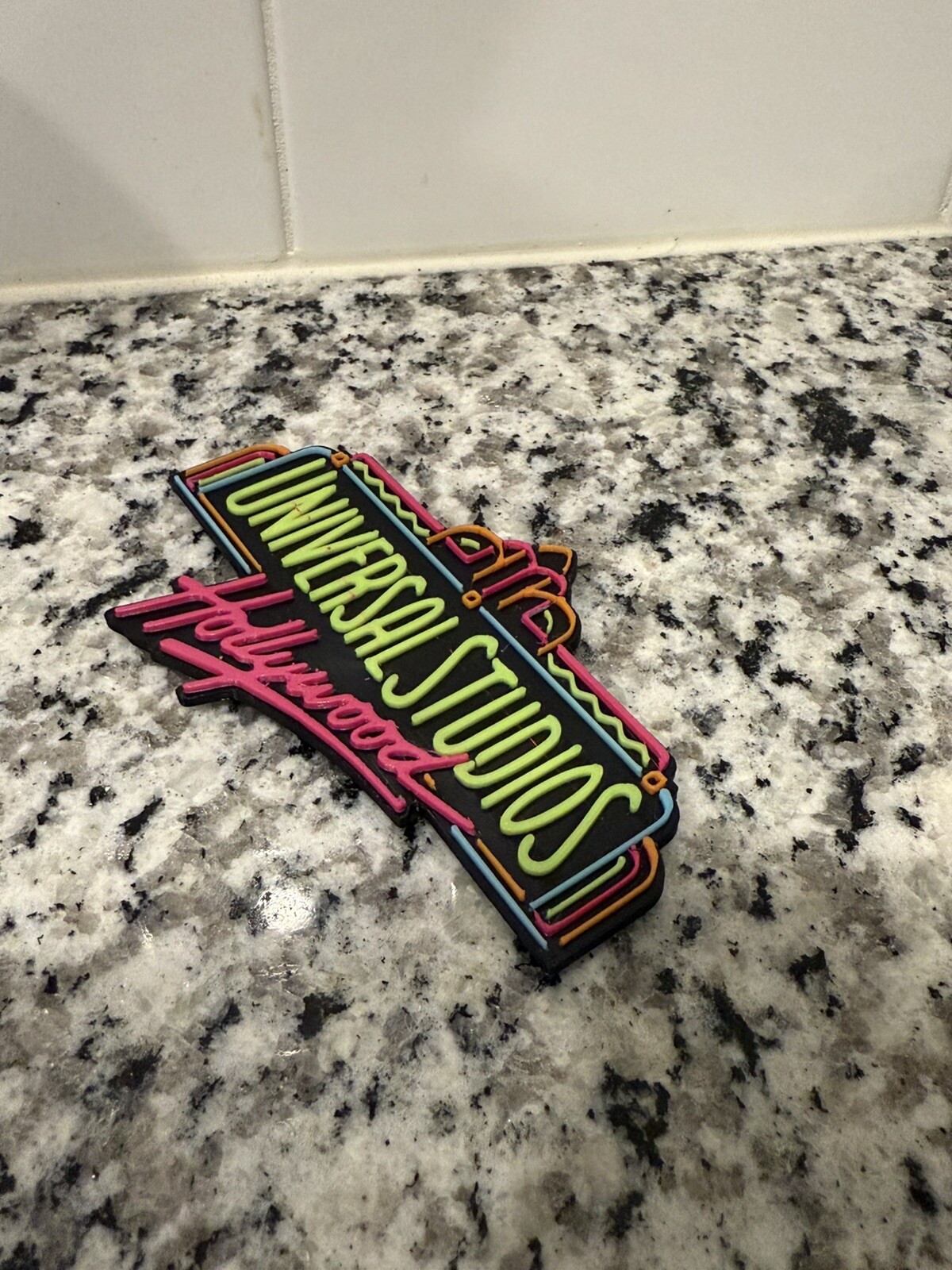 Universal Studios Hollywood CaliforniaMAGNET Retro Theme Park 3D Printed Display