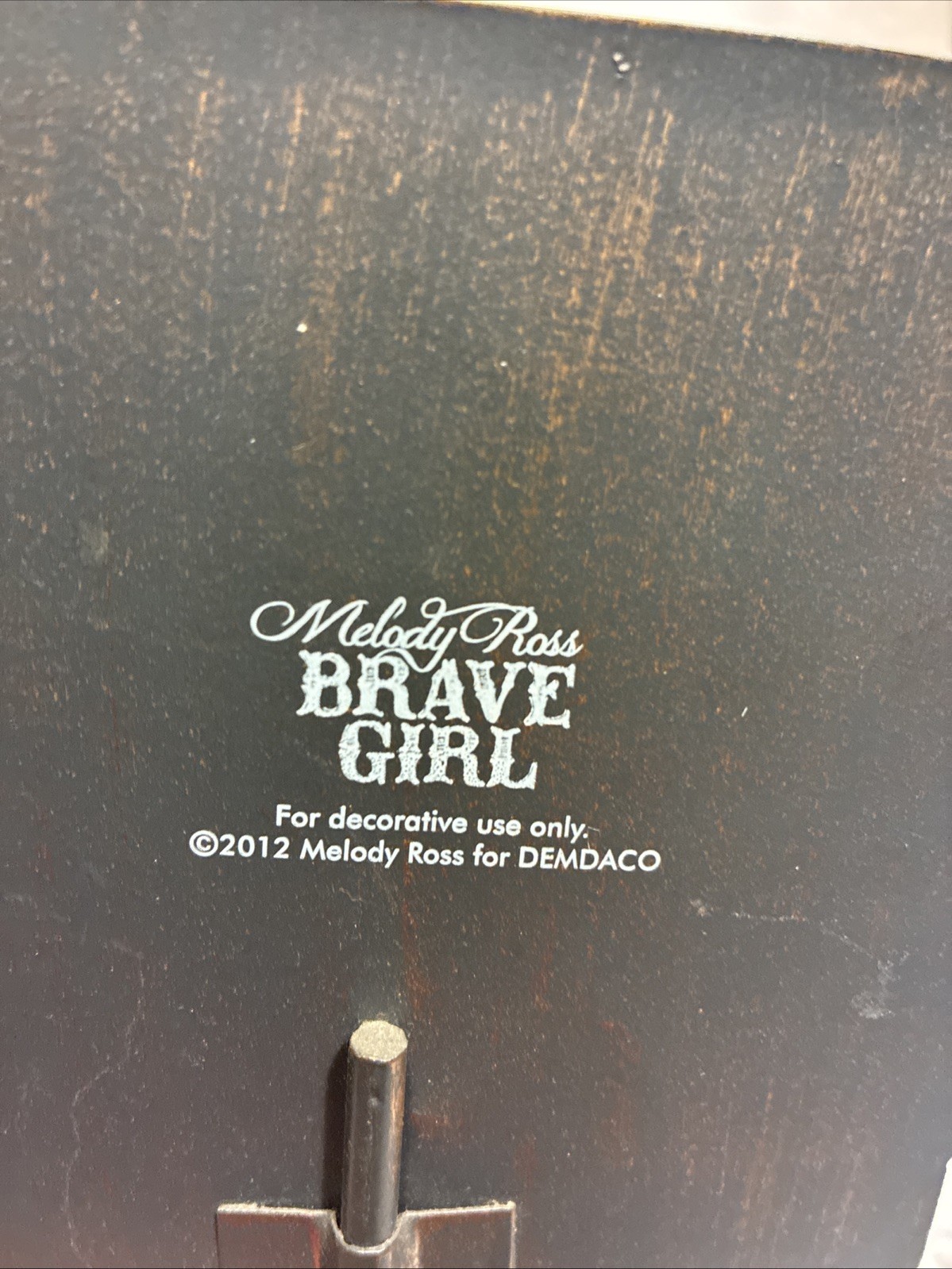 Melody Ross Brave Girl Decorative Sign