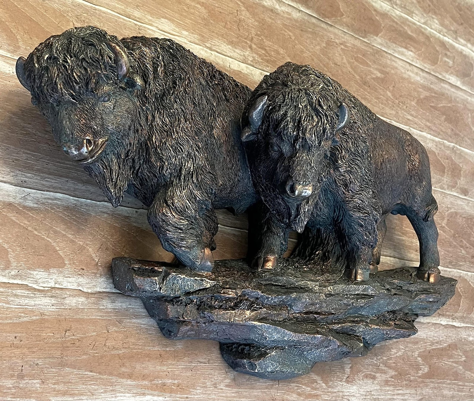 Top Brass Large Majestic Two Wild Verdigris Copper Bronze Finish