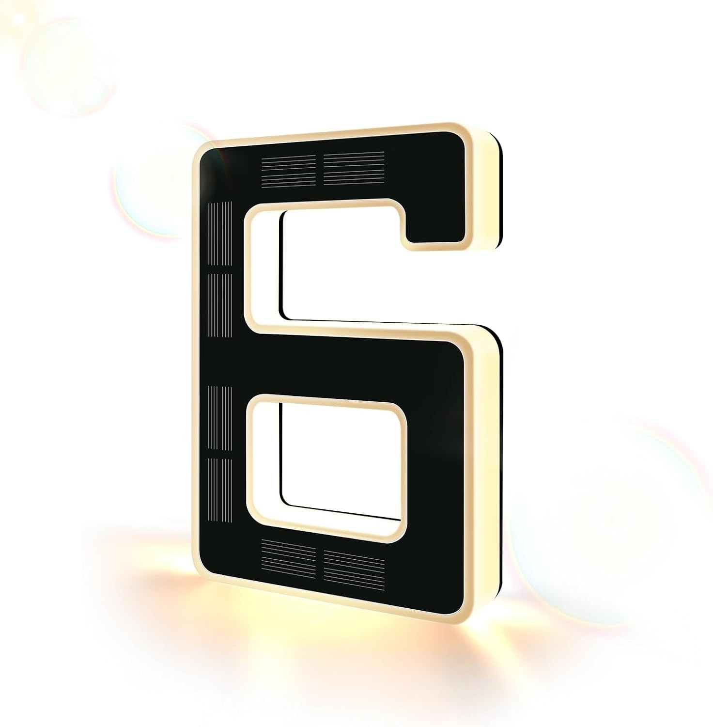Solar LED House Numbers Light – Waterproof Backlit Address Sign Outdoor