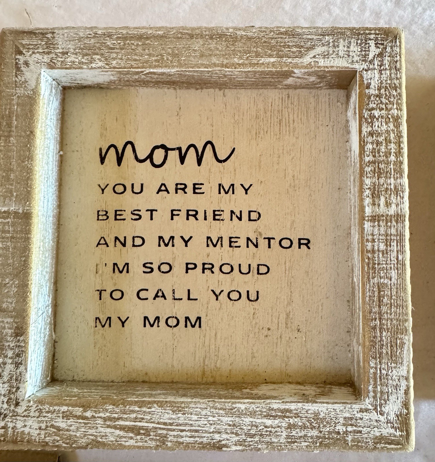 Adams & Co *RETIRED* 5″x 5″ Wood Frame Signs- Lot Of 5