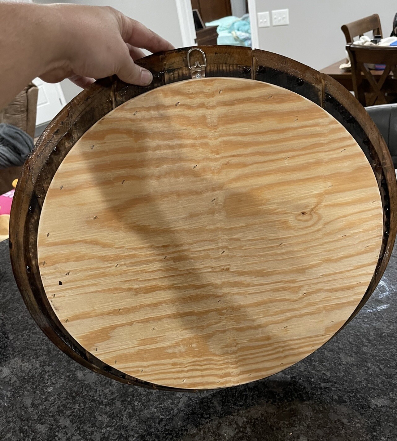 Bar Decor (Crown Royal) Authentic Kentucky Bourbon Whiskey Barrel Lid