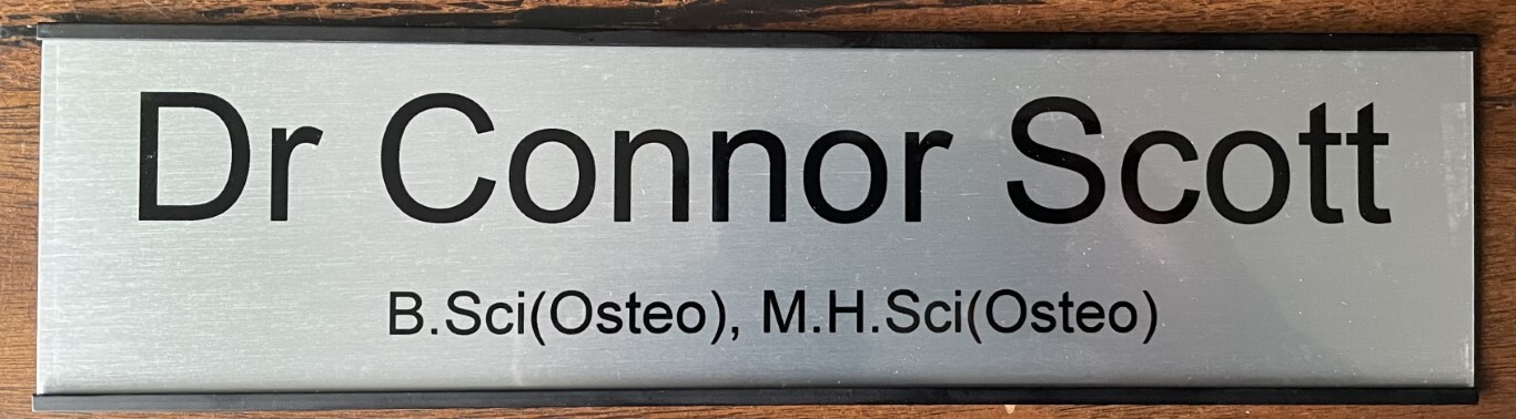 Office Door Sign 300mm x 80mm