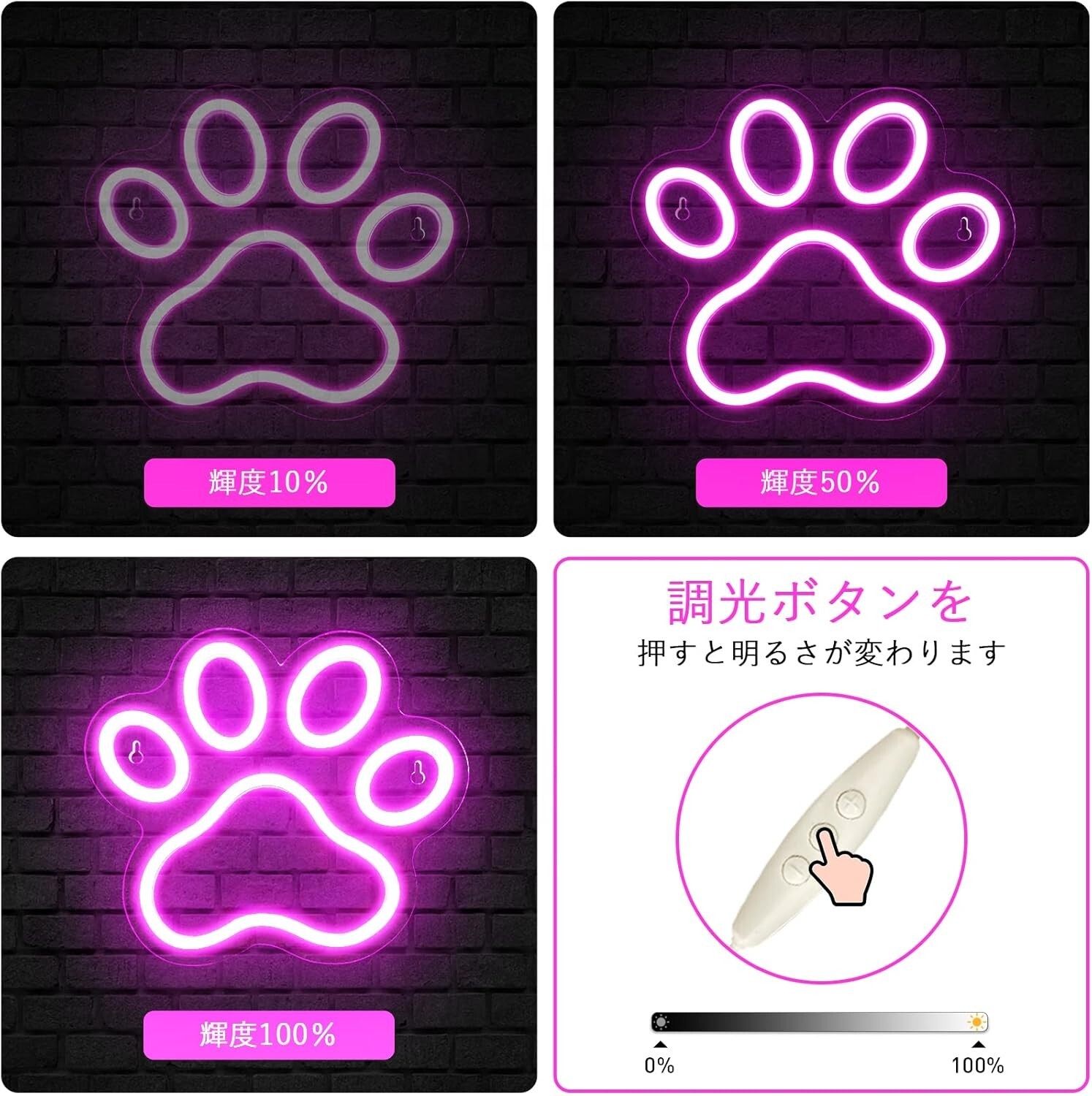 Game Neon Sign Interior Light LED USB Powered 100V ABS Ghost/Star etc. JAPAN NEW