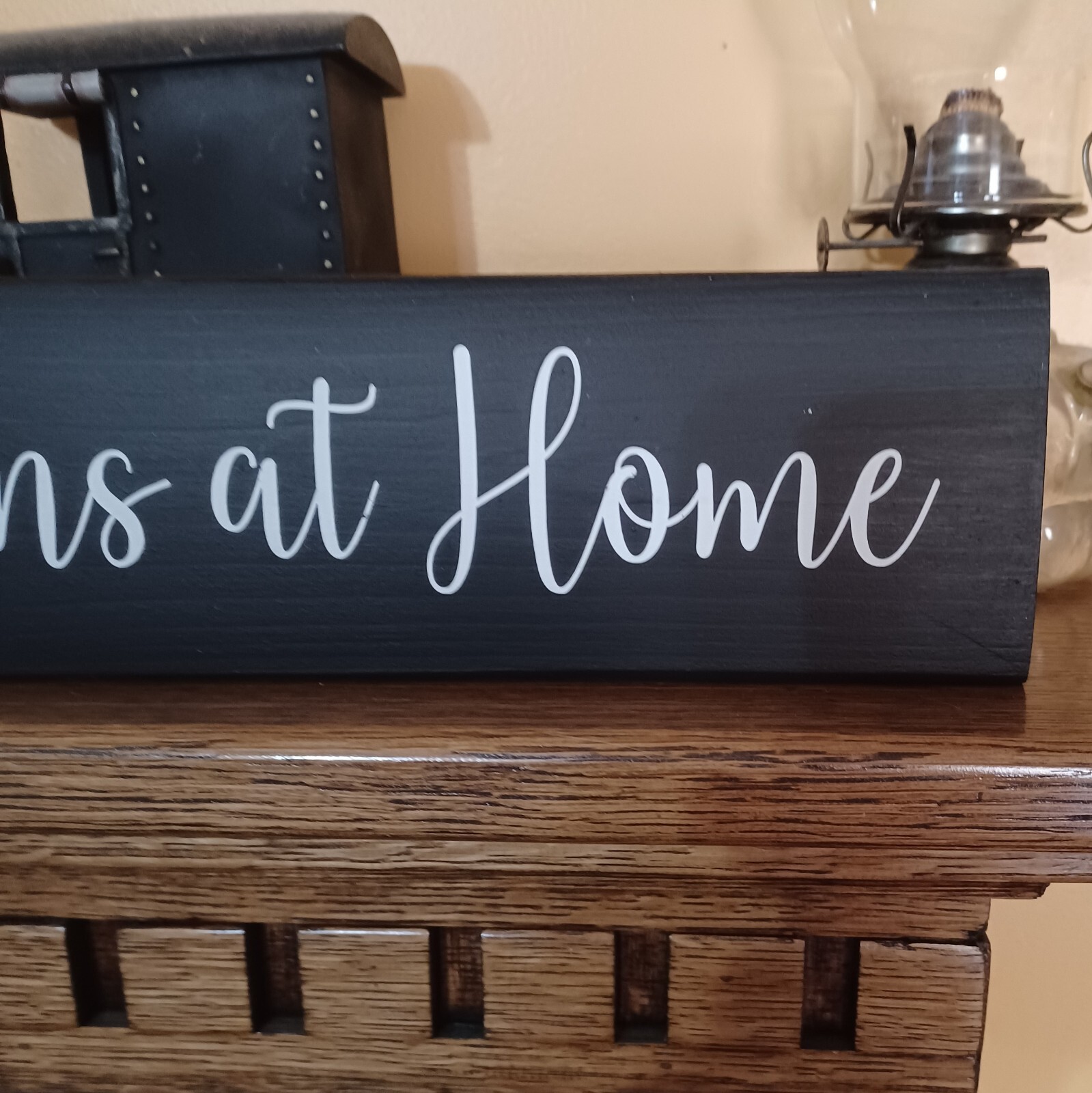 Love Begins at Home Farmhouse Rustic Primitive Sign Country Home Décor