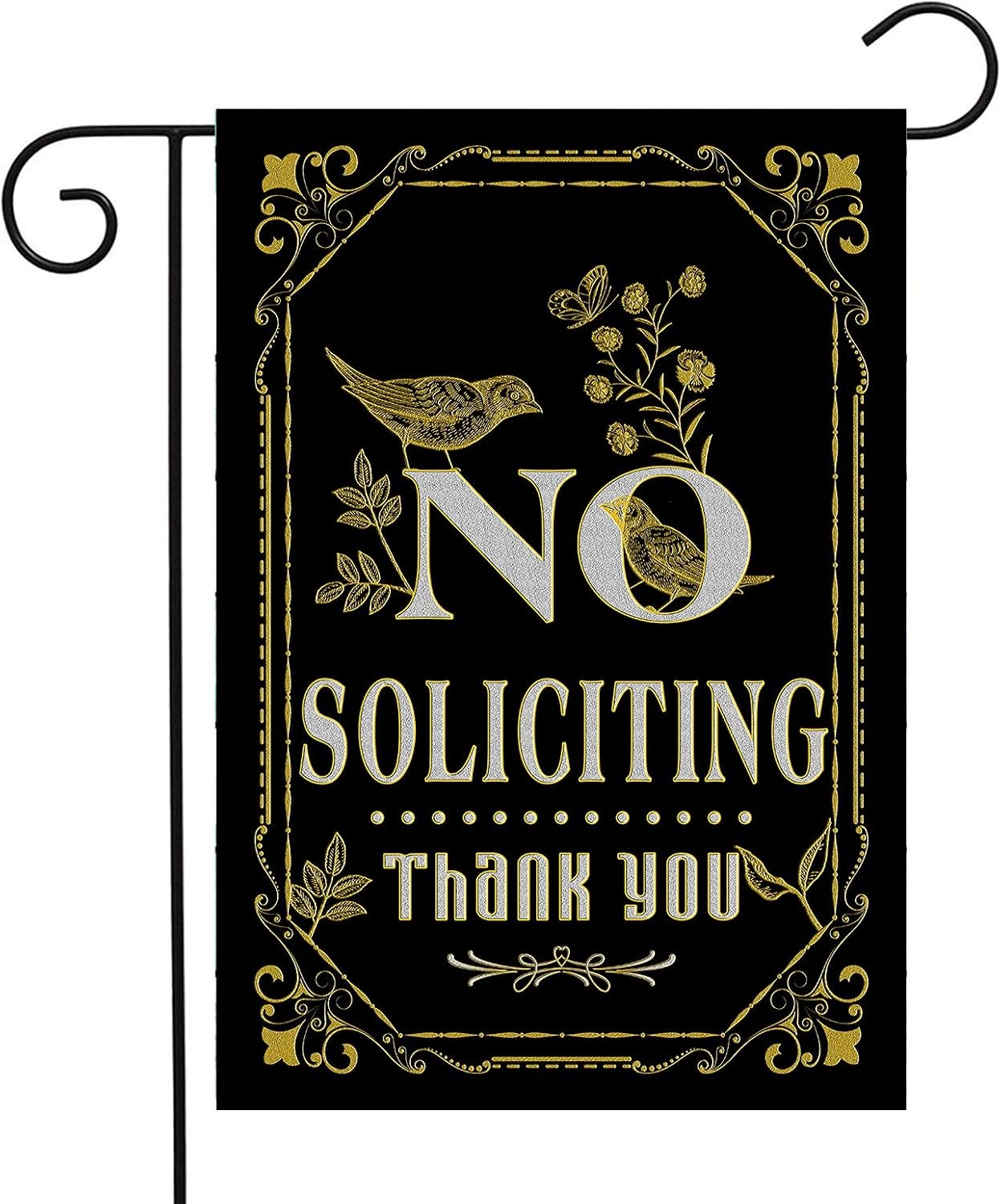 Private Property No Trespassing Sign Flag Garden Lawn Porch Decor for Outside Ya