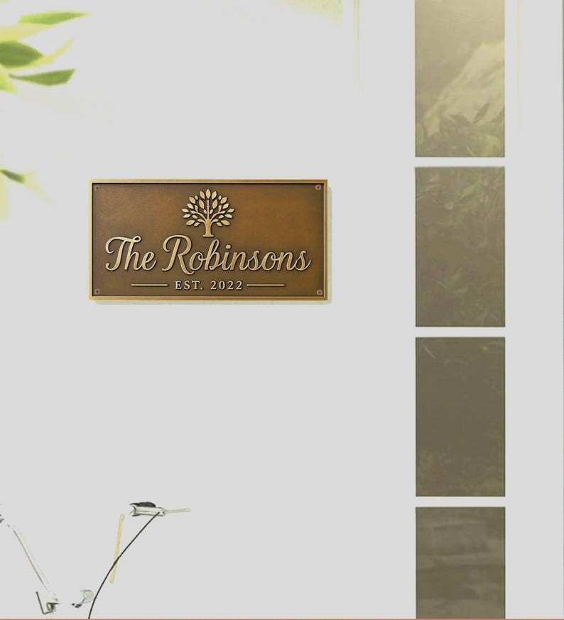 Customized classic Brass Signs – Nautical signs and plaques – Heavy duty 3D