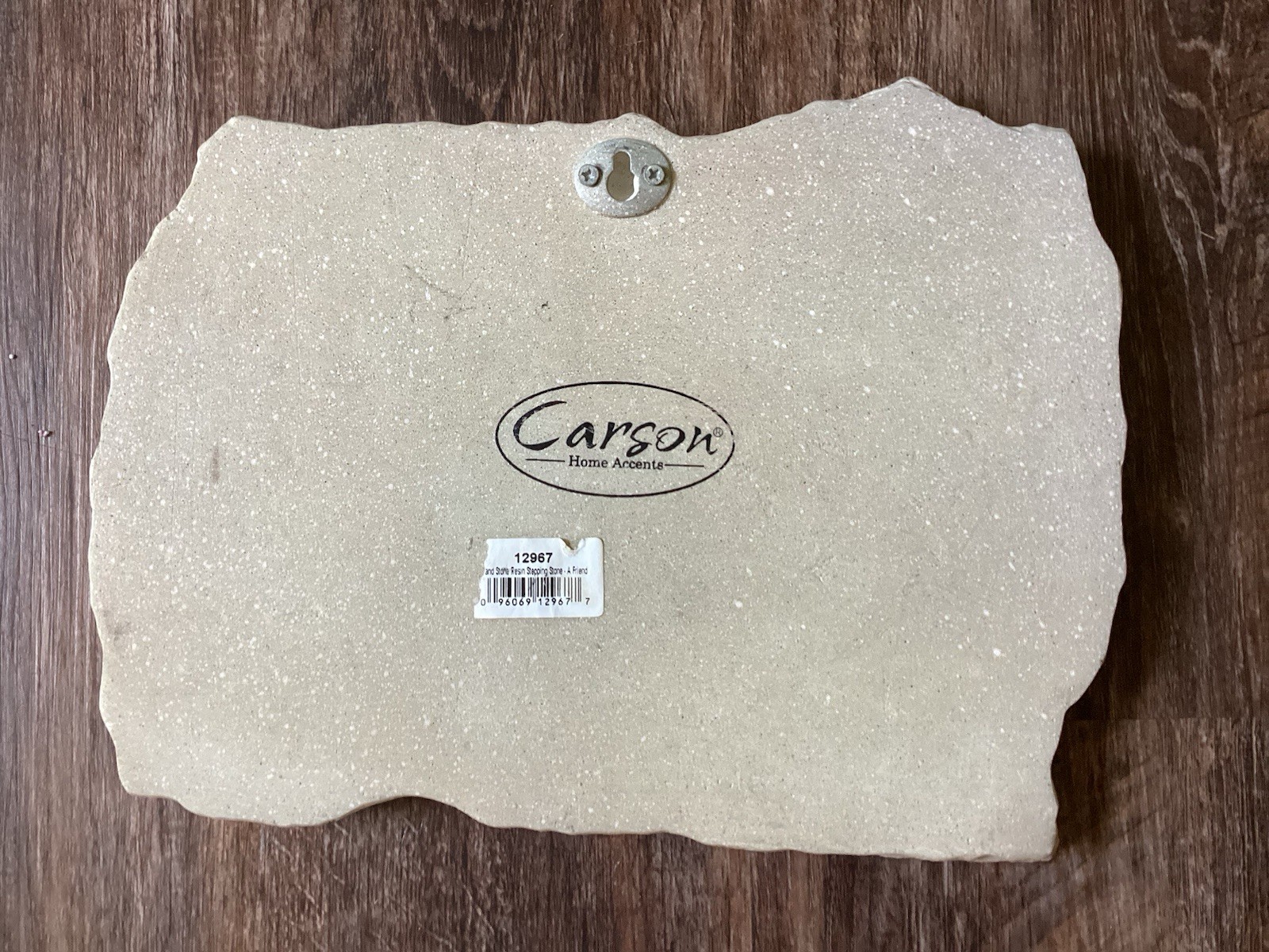 Friendship Quote Stepping Stone Wall Plaque 12967 Carson Resin 8×10”