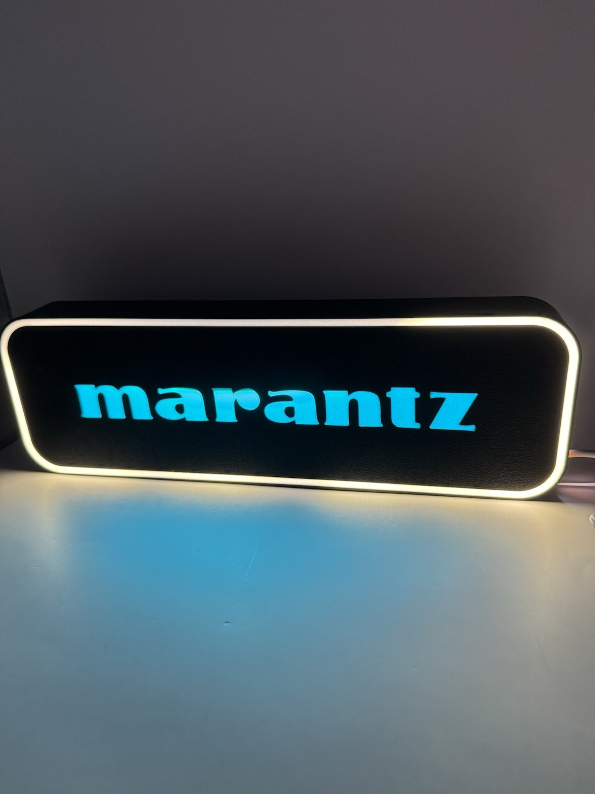 Marantz Light Up LED Sign – Vintage Audio Stereo Equipment – USB Powered