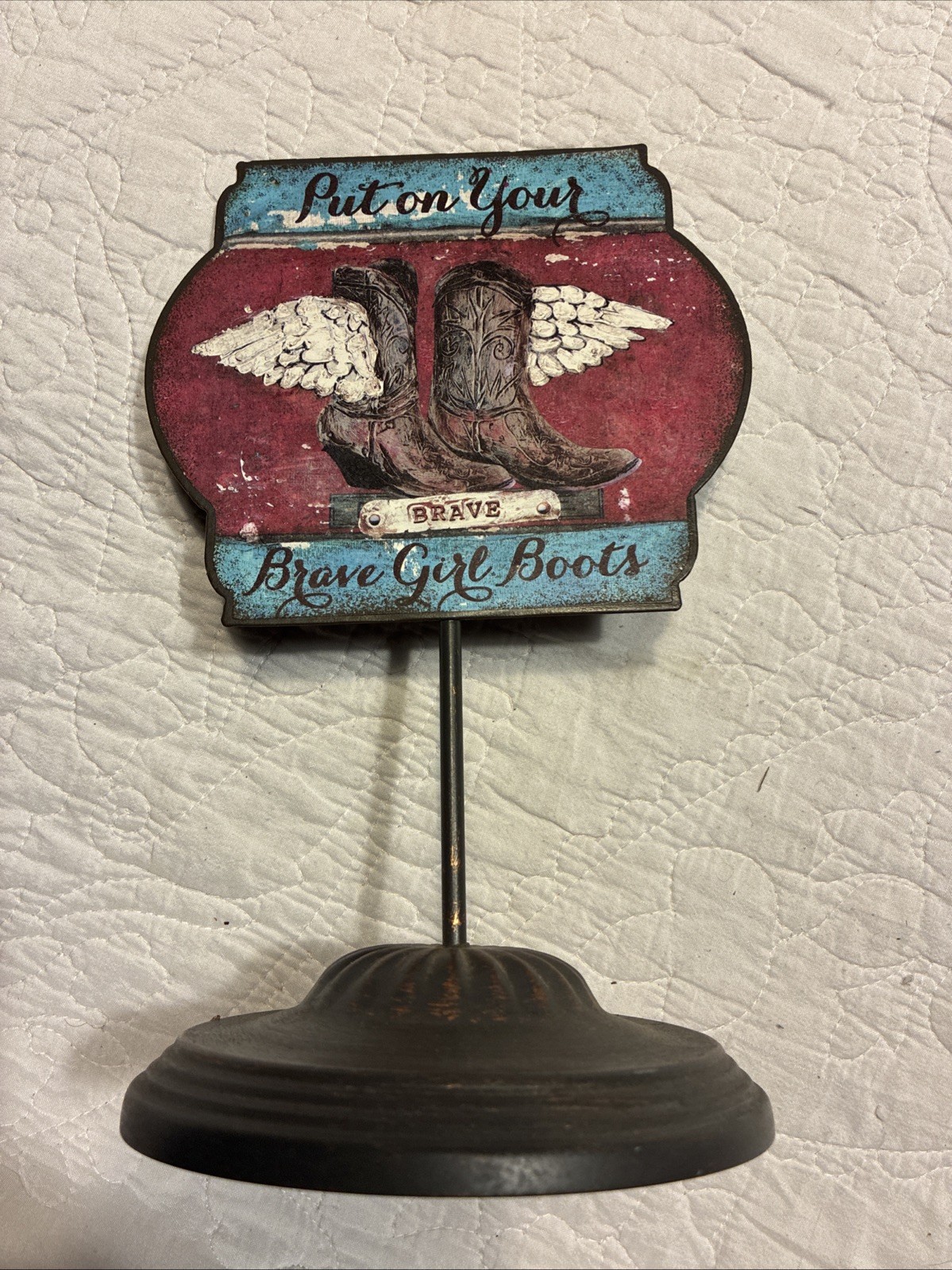 Melody Ross Brave Girl Decorative Sign