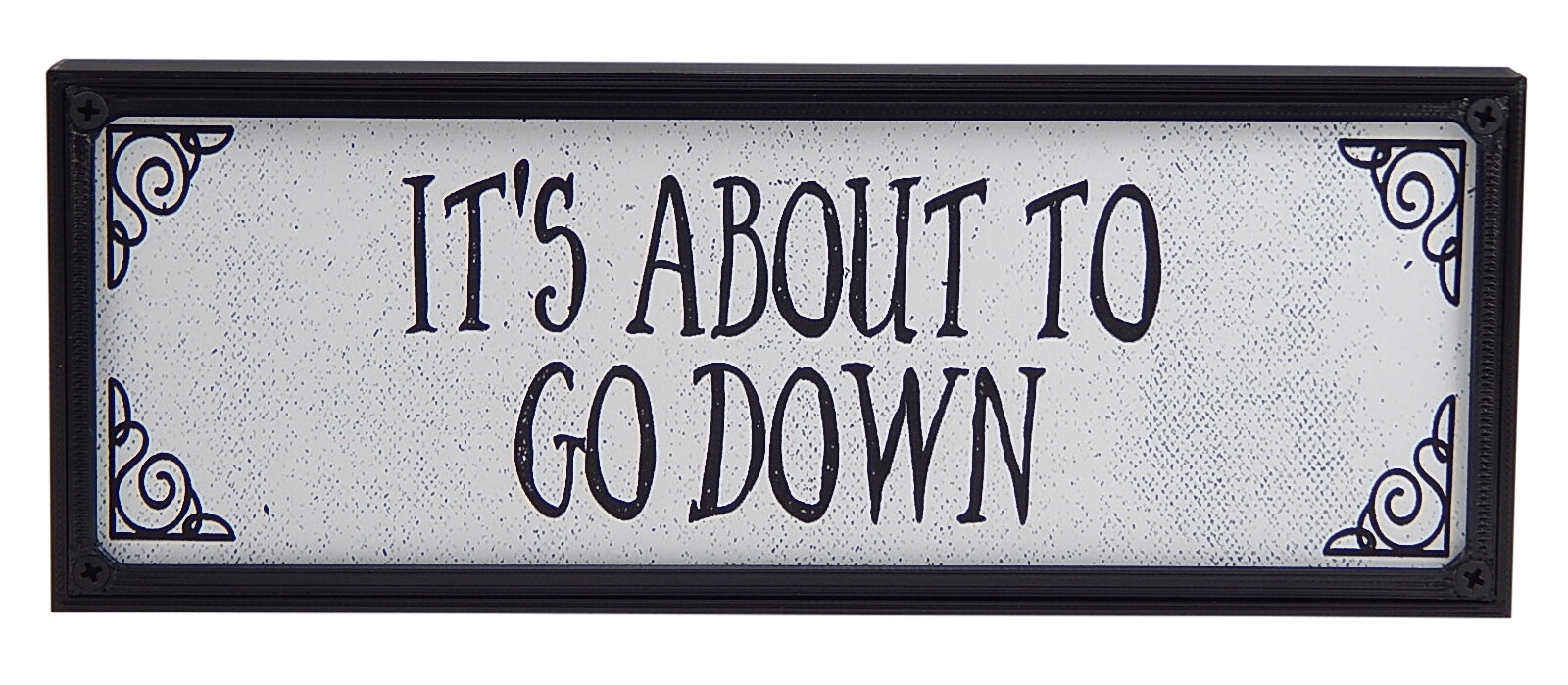 Funny & Cute Farmhouse Bathroom Toilet Sign Shelf Sitter Rustic Wall Home Decor