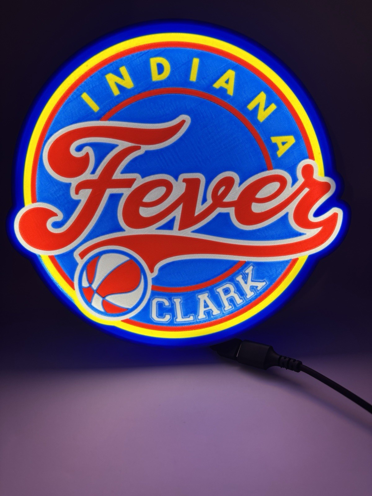 Indiana Fever Basketball – Light Up LED Sign
