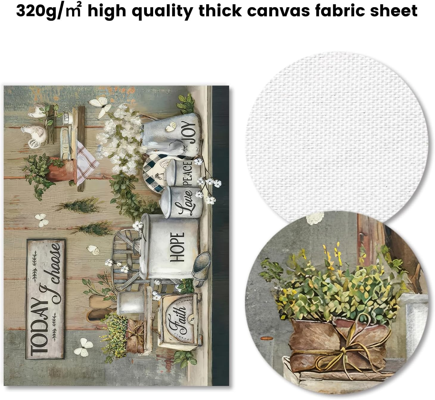 Rustic Farmhouse Kitchen Wall Art Country Farm Kitchen Pictures Motivational Can