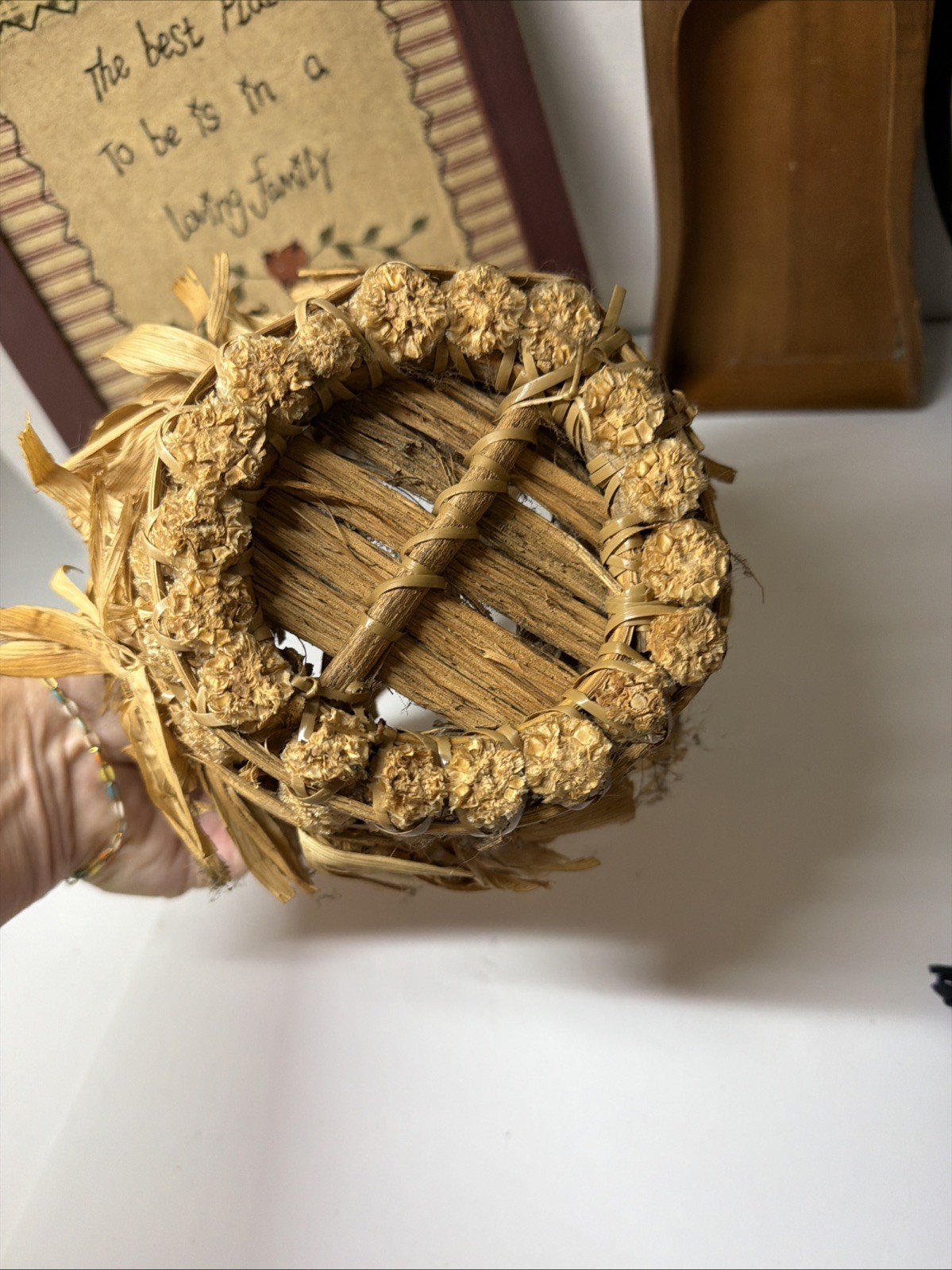 Lot Of Vintage Primitive Country Decor Farmhouse Wooden Scoop Clock Star Ladder