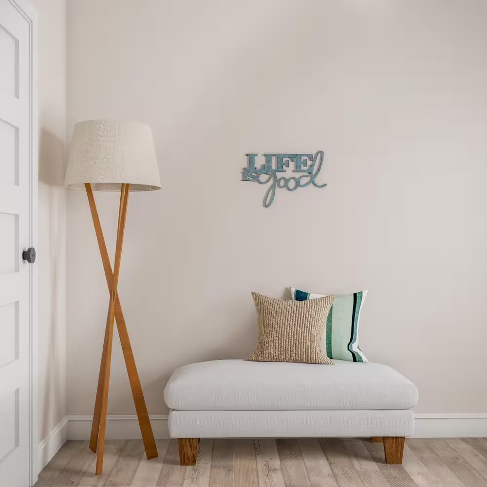 “Life Is Good” Metal Cutout Sign