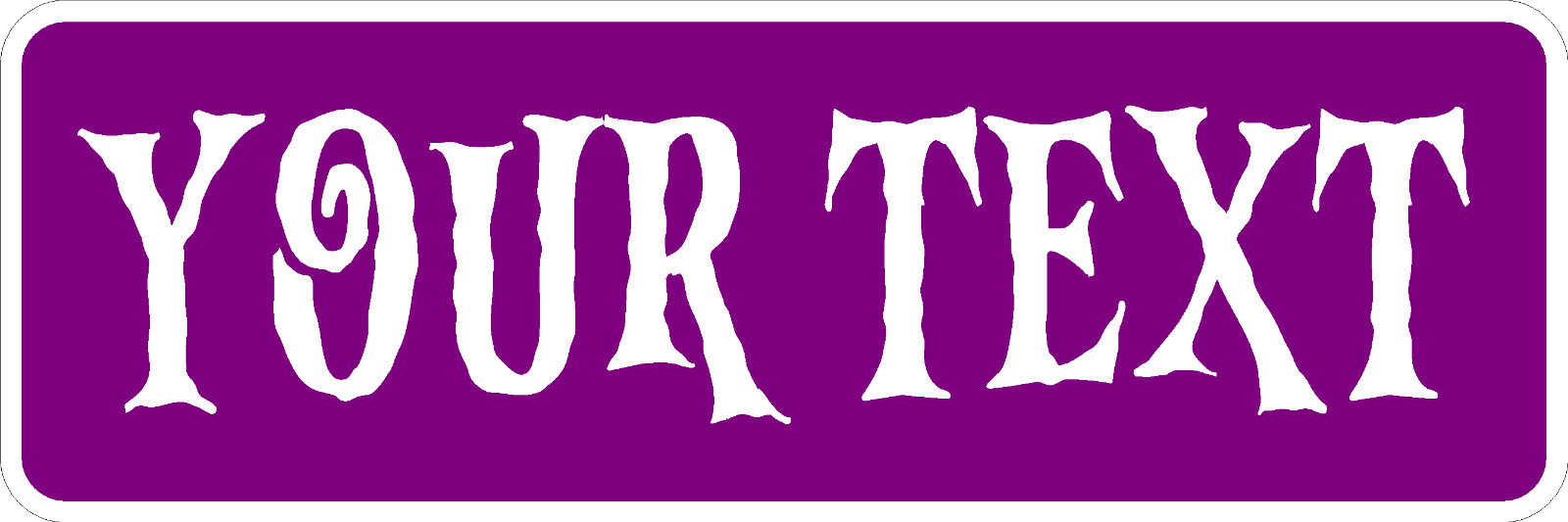 Spooky/Mystical Custom 18″x6″ Sign By SSMG