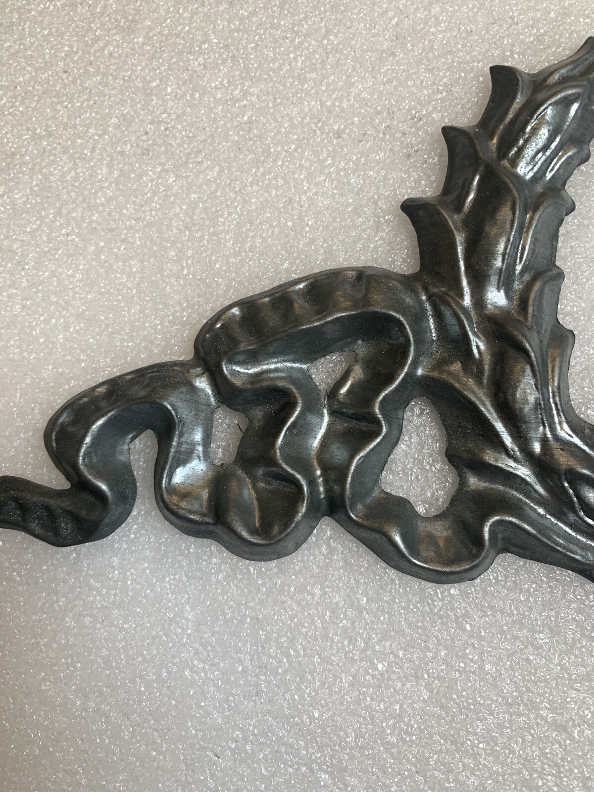 Neoclassic Laurel Wreath Door Topper Wall Ornament Antique Plaque Architectural
