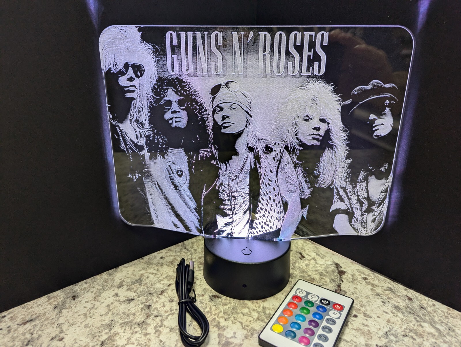 Guns N Roses Large L.E.D. Sign Display