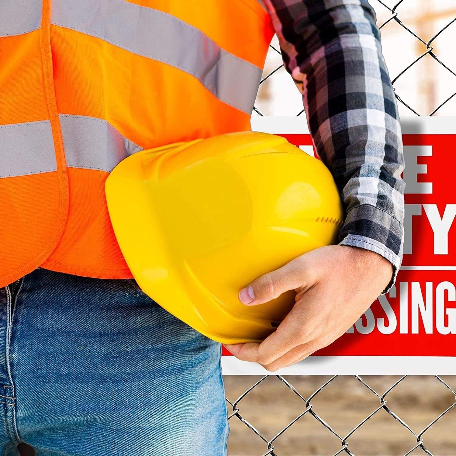 High Visibility No Trespassing Signs – 9×12 Inches for Ultimate Property Safety
