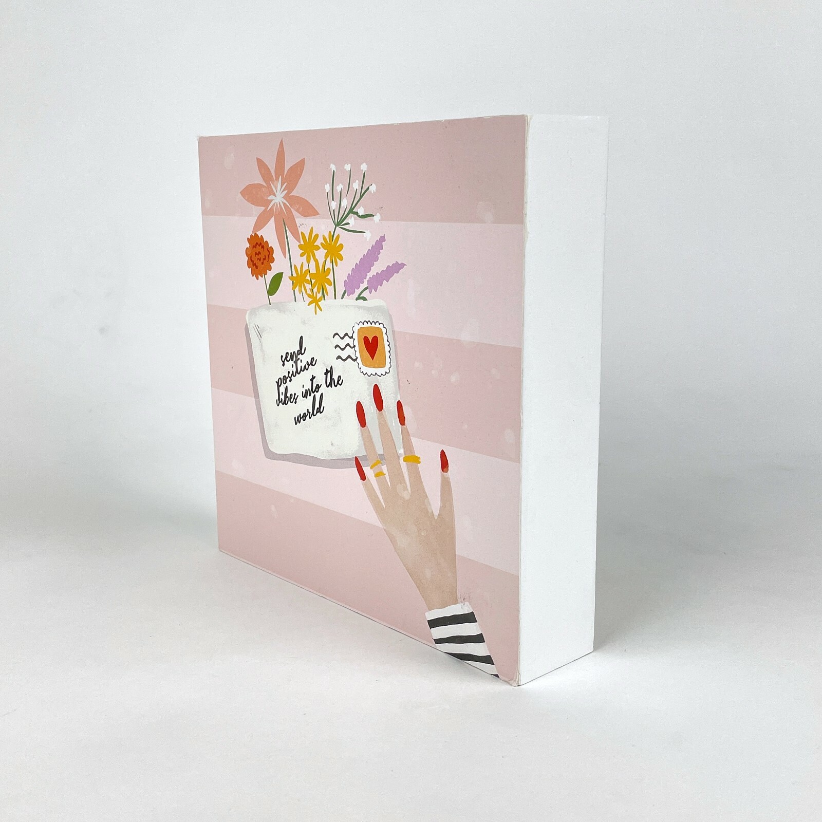Send Positive Vibes Into the World Hobby Lobby 7×7 Road Trip 21 Collection Decor