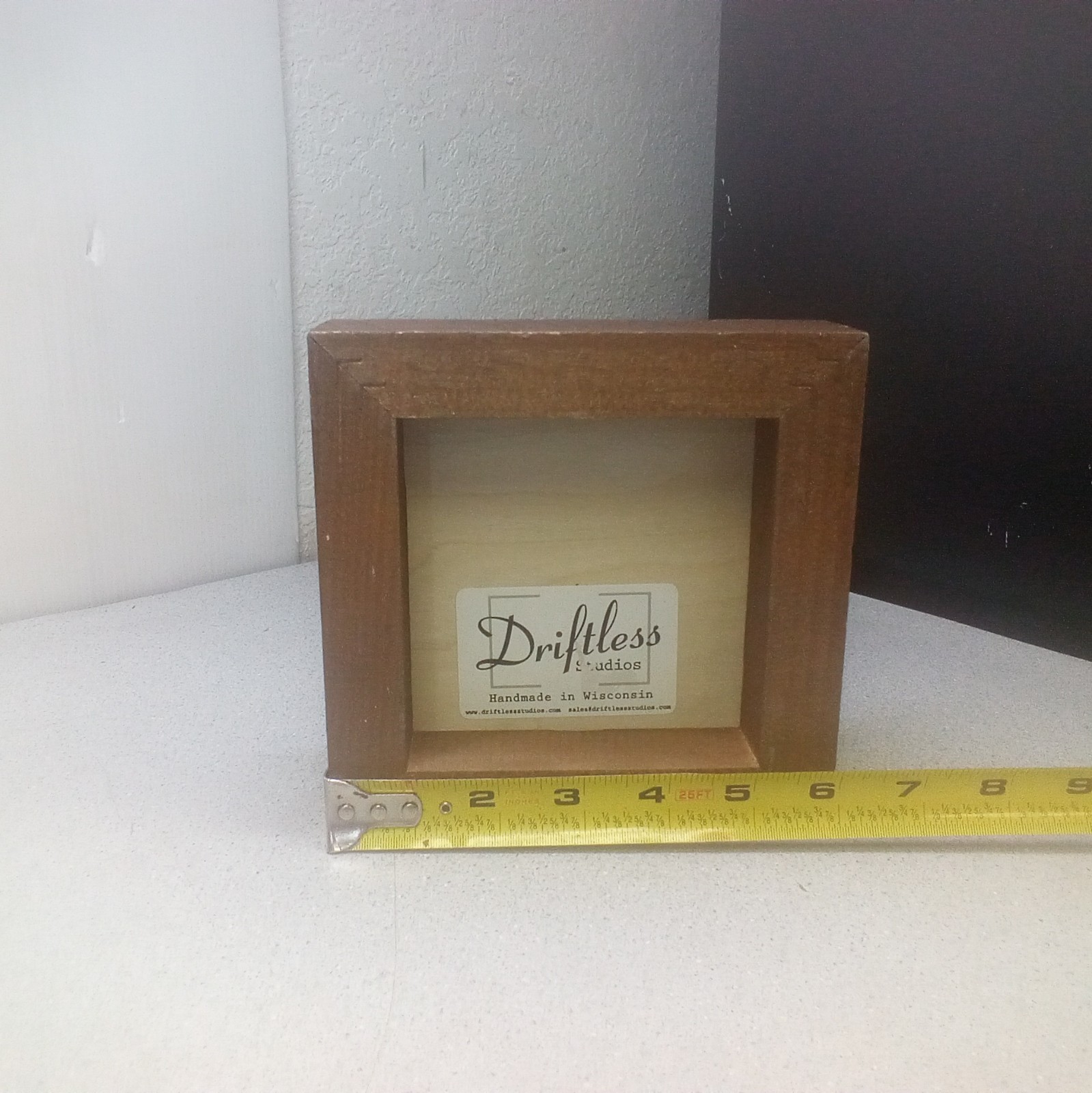 Driftless Studios 6×6 Box Sign “My Happy Place”