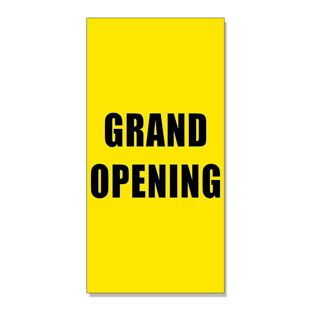 Grand Opening Rainbow New Business DECAL STICKER Retail Store Sign