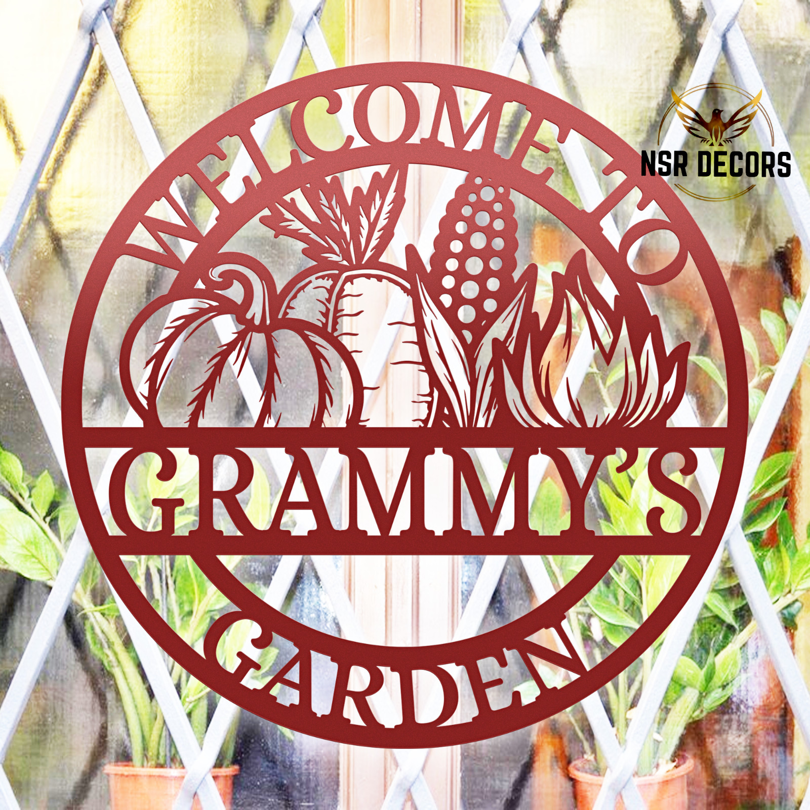 Custom Veggie Garden Signs, Garden Signs for Wall, Farm Garden Sign, Garden Gift