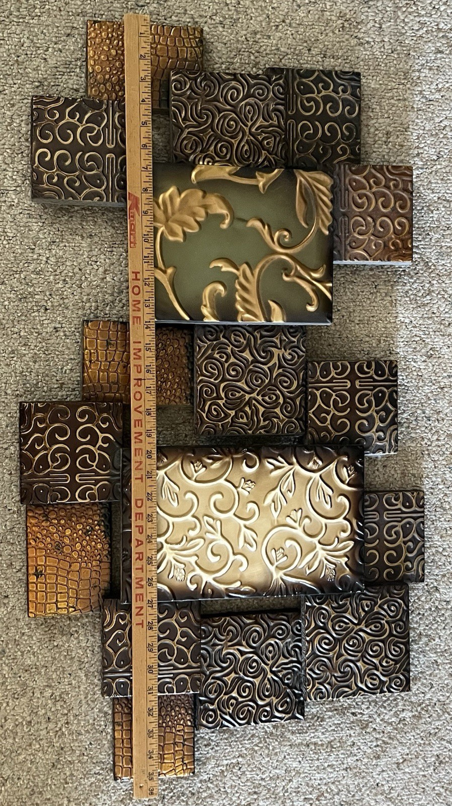 Metal Wall Decor – Squares