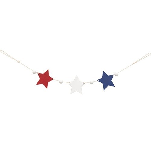Patriotic Decor Set 4 4th of July Tier Tray Holiday Decor Stars Flag Uncle Sam