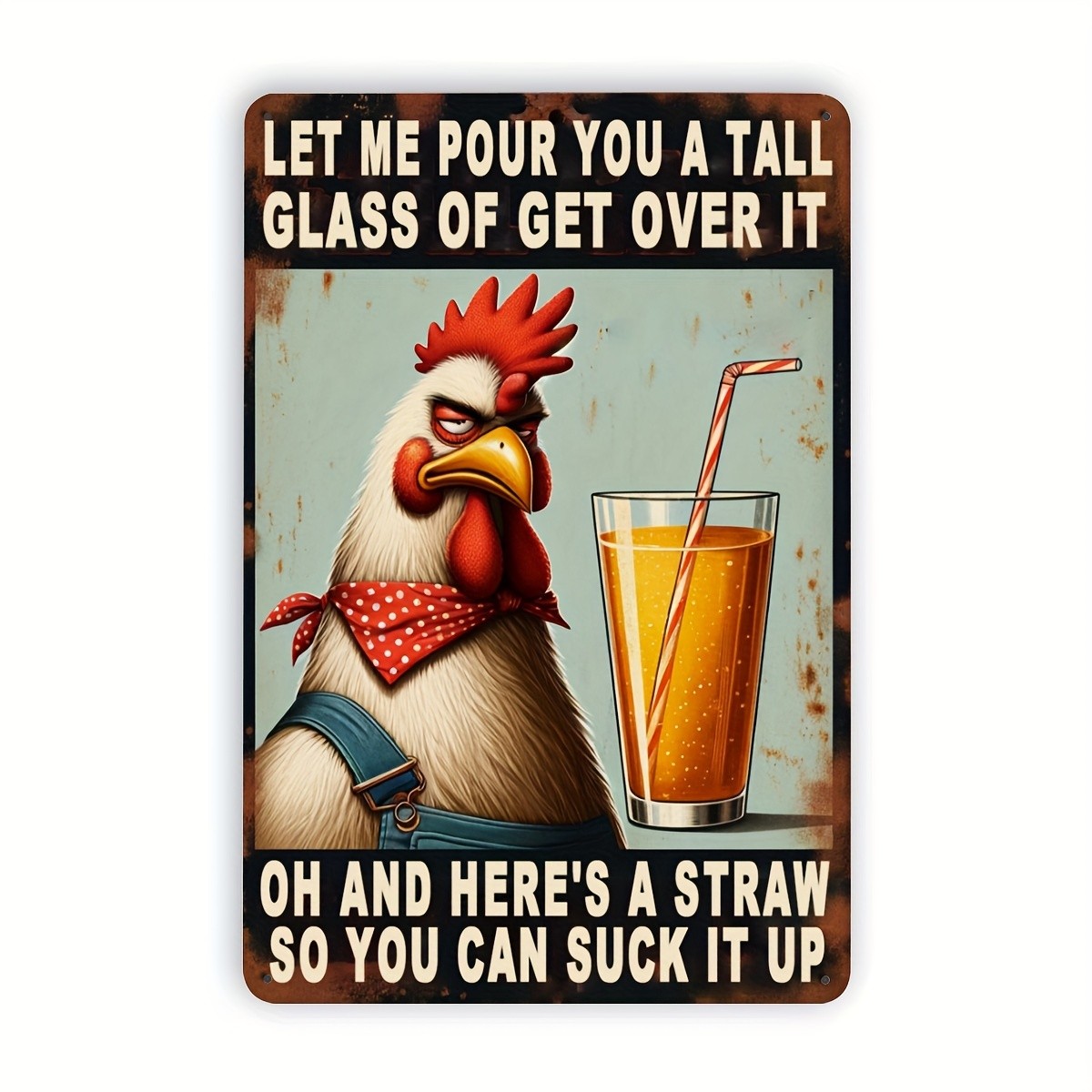 Sign To Drink Tin Sign Funny Home Bar Metal Sign Novelty Pub Man Cave Wall Decor