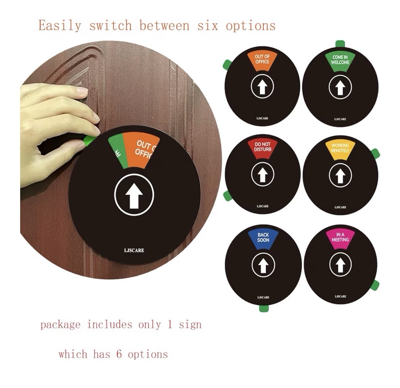 6 In Privacy Sign for Home Office