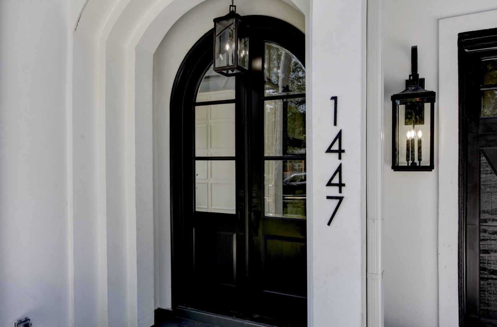 6 inch Modern House Numbers, Plastic address number, Letters, color choices