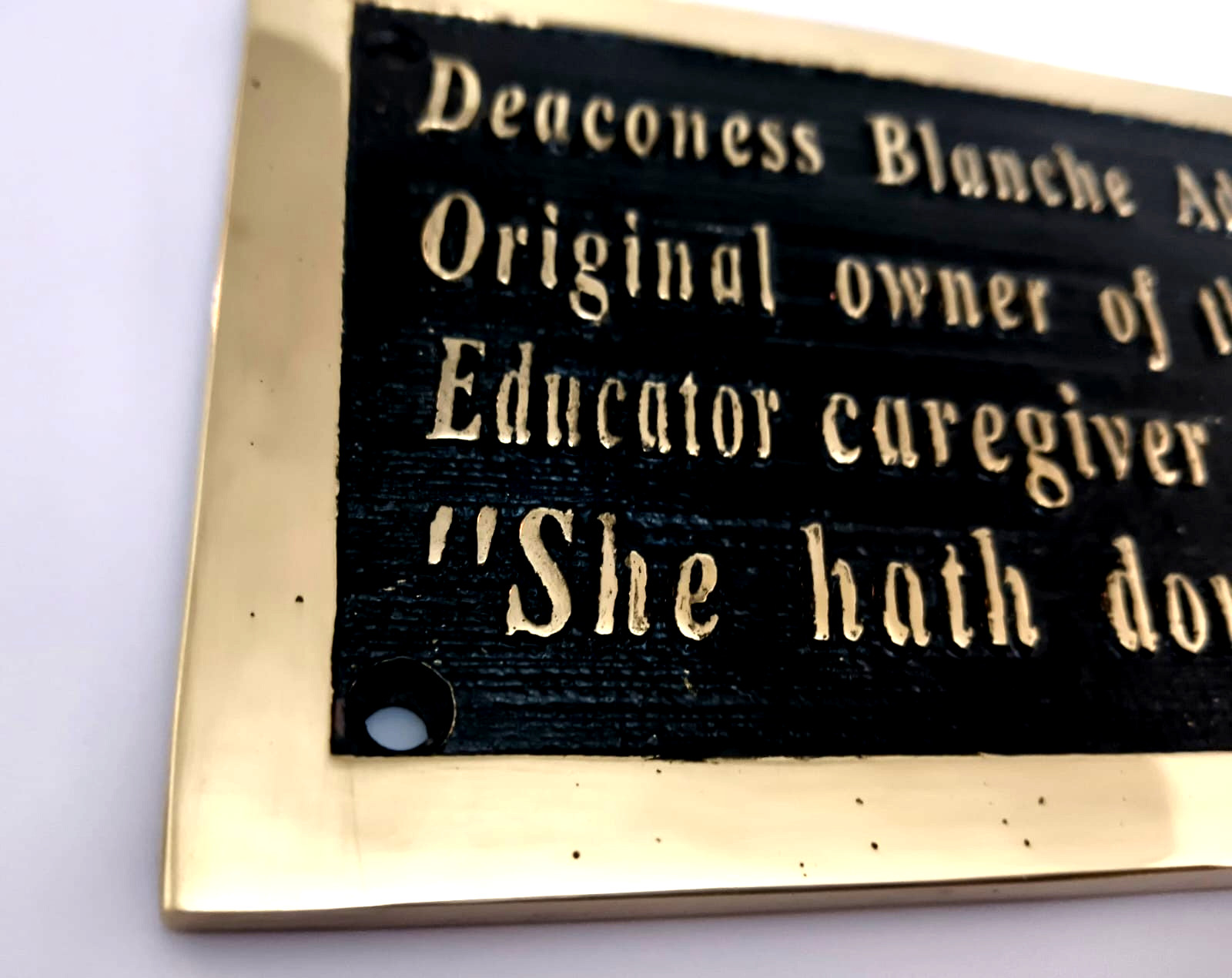 Customized classic brass signs – Nautical signs and plaques – Heavy duty 3D